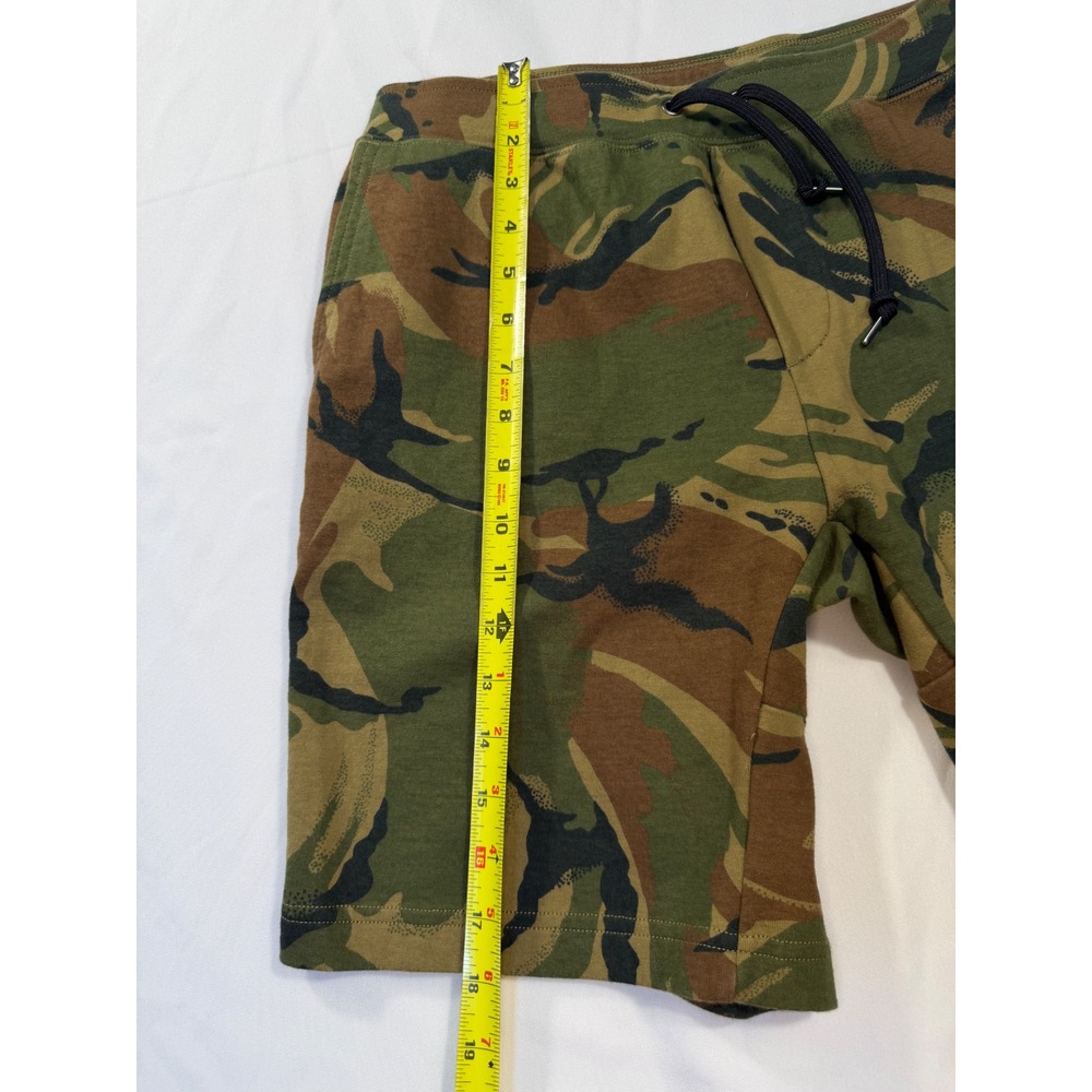 Polo Ralph Lauren Mens‎ Camo Fleece Shorts Polo 1992 Stadium Logo Green Small - Picture 5 of 7
